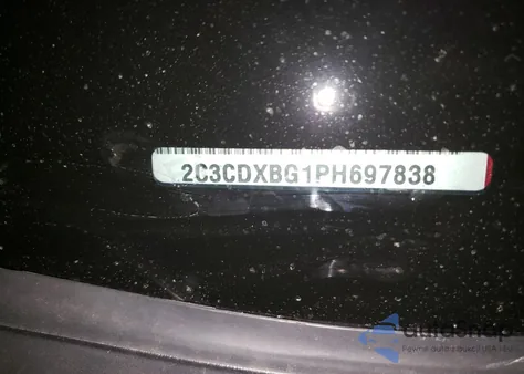 2023 Dodge Charger Sxt из США, поврежденный, VIN 2C3CDXBG1PH697838